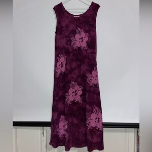 Women's Hawaiian dress Pineapple Moon purple one size